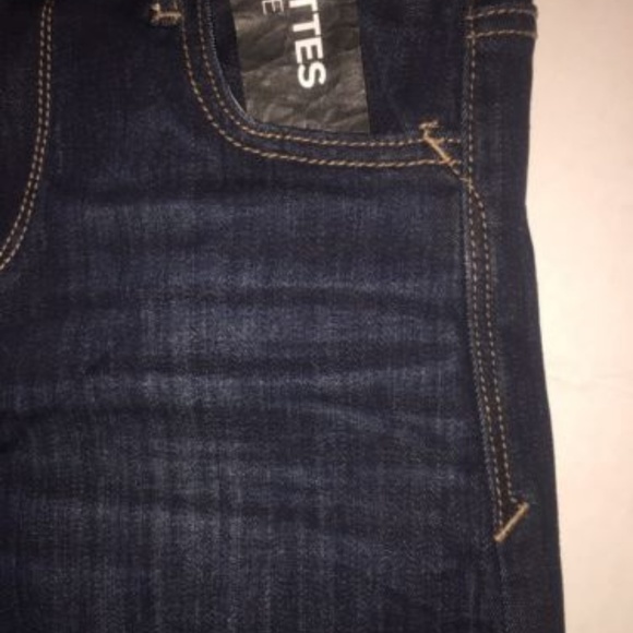 New Express Women's Jeans Culottes High Waist - Picture 4 of 6